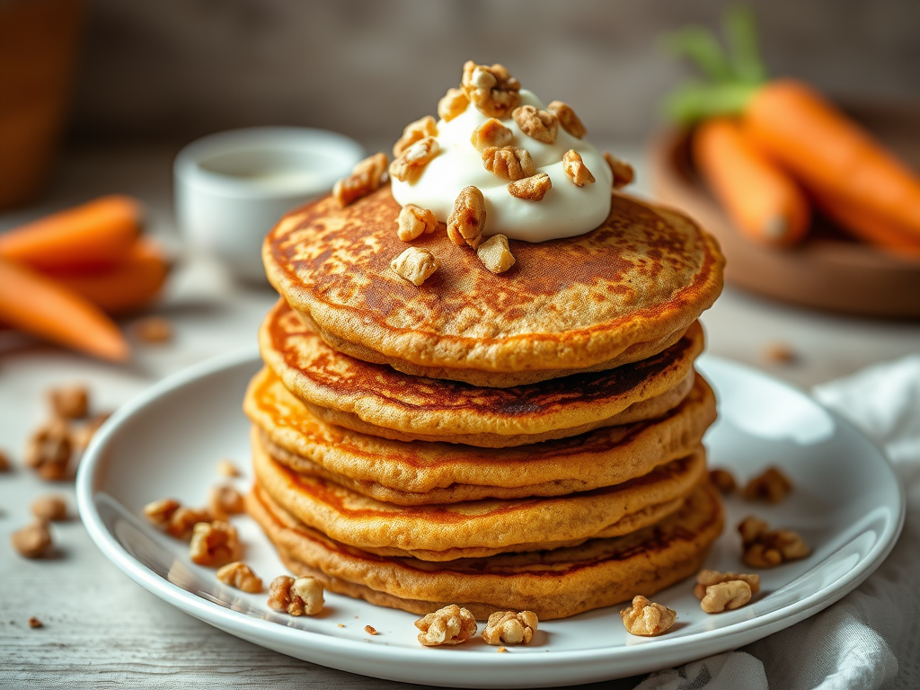 Isa Done Did Carrot Cake Pancakes